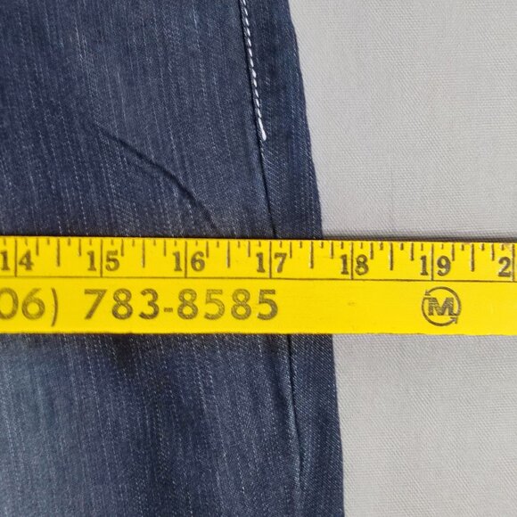 Belleza jeans women's junior size 9 ink blue colour high waist skinny straight - Picture 11 of 14